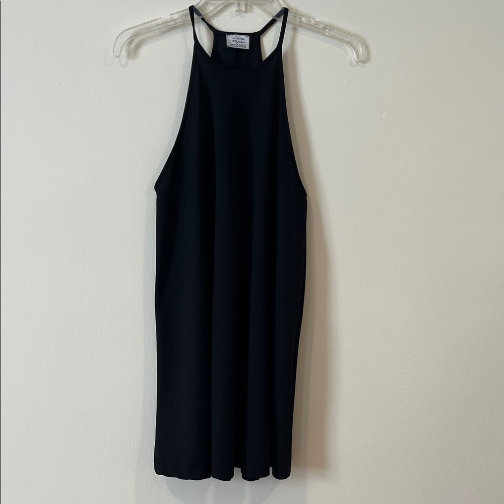 Zara Black Sleeveless Dress Size Small